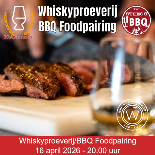 Whiskyproeverij met BBQ Foodpairing