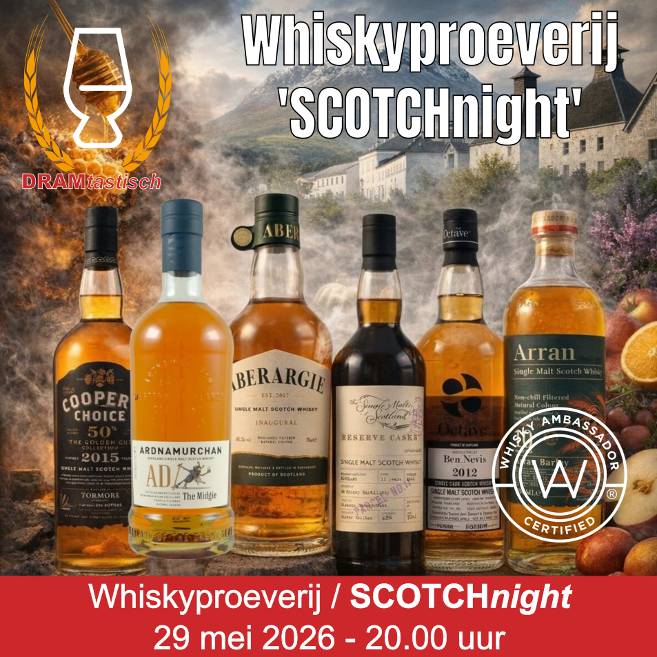 Whiskyproeverij SCOTCHnight