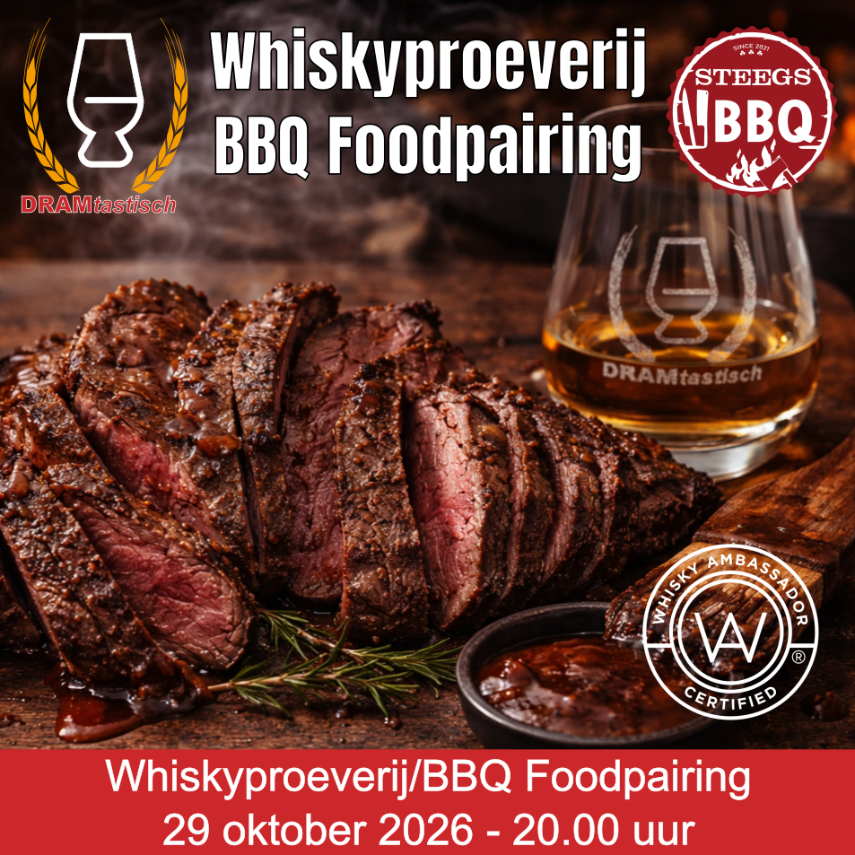 Whiskyproeverij SteegsBBQ